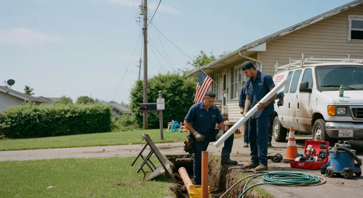 Sewer Line Inspection in Collinsville, OK